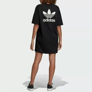NEW * Adidas * Original Trefoil Cotton T-Shirt Dress